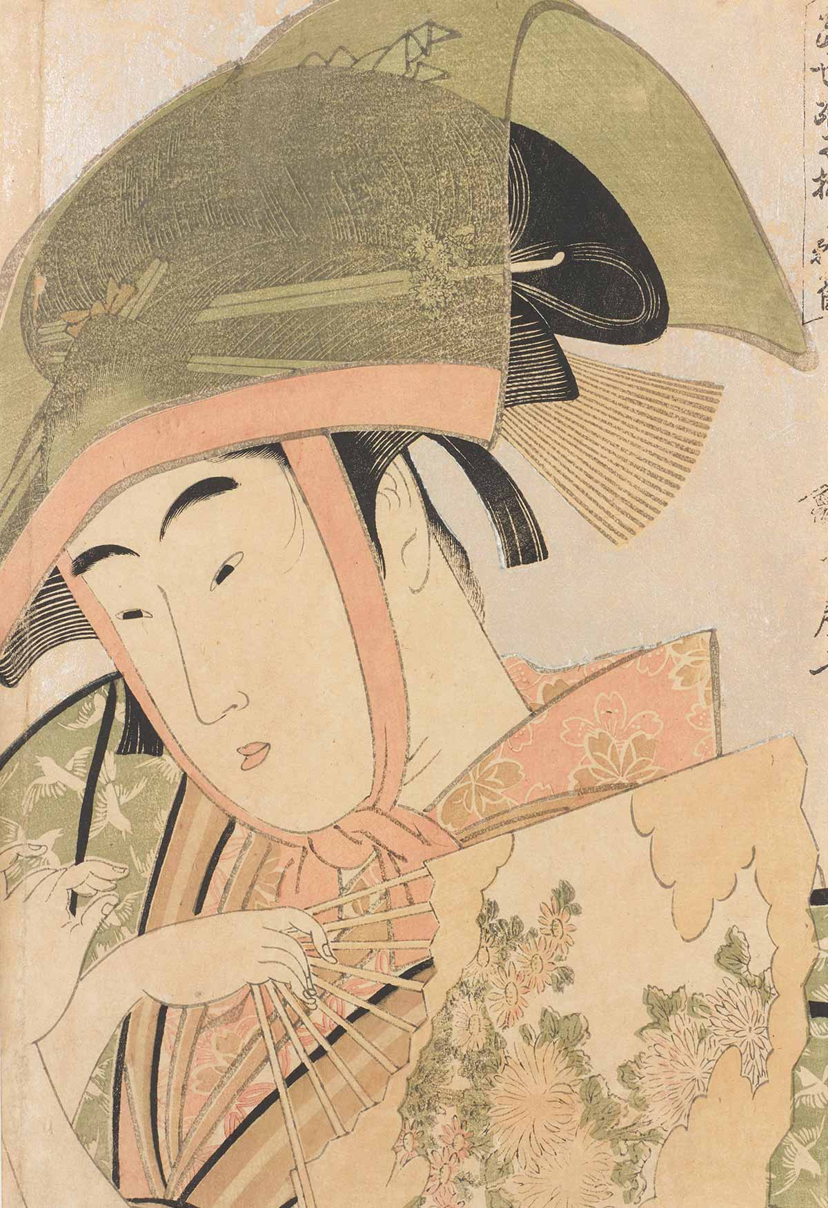 喜多川歌麿「当世踊子揃吉原雀」